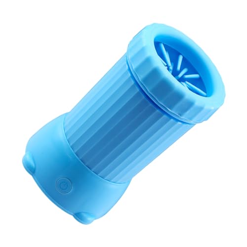 犬用足洗いカップ | USB充電式洗浄デバイス | スマート自動肉球洗浄カップ | 中型犬 大型犬 猫用 ケージ内対応