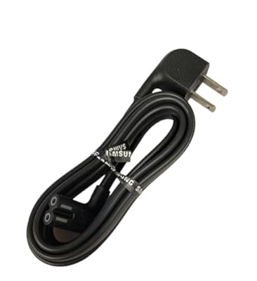 OEM Part – 3903-001117 Power Cord Compatible with Samsung Models QN32LS03TBFXZA QN32Q50RAFXZA QN43LS03RAFXZA QN43LS03TAFXZA QN43Q60RAFXZA and QN43Q60TAFXZA