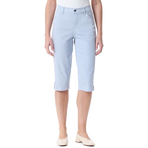 Gloria Vanderbilt Womens Dalia Seam Skimmer Short with Side Slit Vents Standard