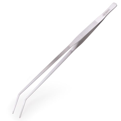 VORESTIC Gebogen Aquarium Pinzette Lang 60 cm, Füttern Aquarium Zange 60 cm, Lange Pinzette für Aquarium 60 cm, Sehr Lange Pinzette 60 cm VORESTIC Gebogen Aquarium Pinzette Lang 60 cm, Füttern Aquarium Zange 60 cm, Lange Pinzette für Aquarium 60 cm, Sehr Lange Pinzette 60 cm