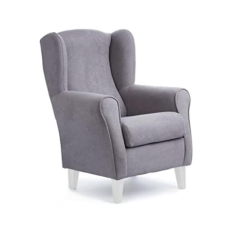 Sillonea - Sillón Orejero Roma, Butaca Pequeña para Salón Cover
