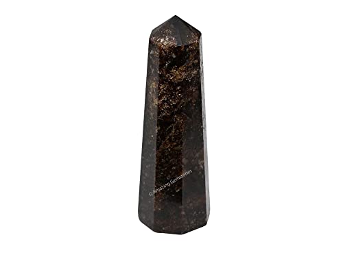 Image of Amazing Gemstone Garnet Crystal Towers - Natural Healing Crystal Point Obelisk for Reiki Healing and Crystal Grid (2 Inch to 3 Inch)