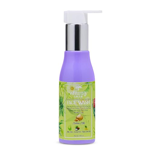 Image of Whimsy Beauty Face Wash with Multani Mitti for Kids & Teens (6-16 Years) 100ml | Cruelty-Free, Non-Toxic, Organic Skin Care for All Skin Types