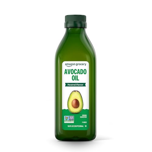 Amazon Grocery, Avocado Oil, 16.9 Fl Oz (Previously Amazon Fresh, Packaging May Vary)