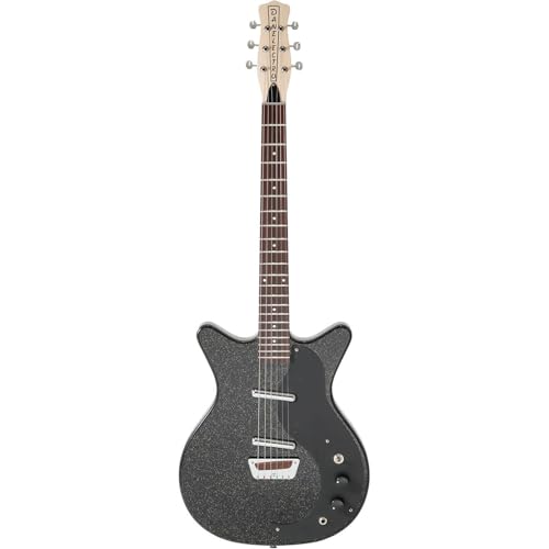 ソフトケース付き！Danelectro エレキギター ブラック Amazon | Danelectro (ダンエレクトロ) エレキギター メタリックカラー