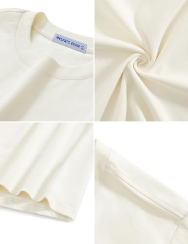 Image of Aelfric Eden Mens T Shirts Casual Heavyweight Cotton Classic Tees Short Sleeve Tops