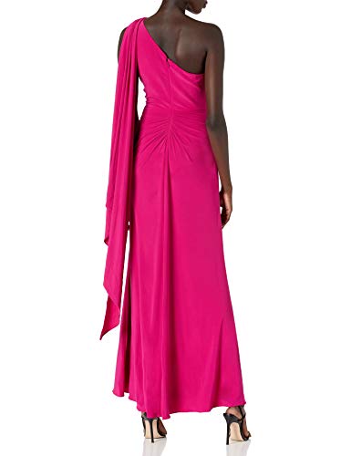 Image of Adrianna Papell Women's One Shoulder Jersey Gown