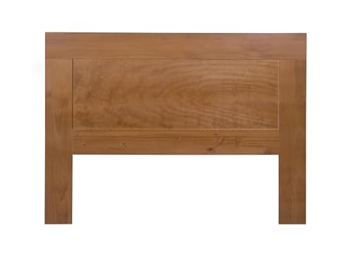 MOBLIT Cabecero para Somier de 150 cm Realizado en Madera de Pino MacizoColor Cerezo Serie Kalpe Medidas (110x160x2) cm (altoxanchoxfondo) Robusto y Resistente