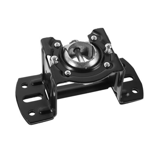 Kit support de montage pour ventilateur de plafond en fer noir fixation tige de 26,5 mm