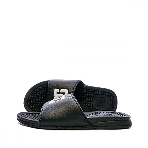 DC Shoes Men's Flip Flops Flo, Black, 8
