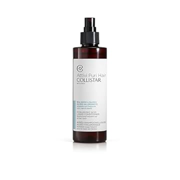 Collistar Attivi Puri Hair Balsamo Liquido Acido Ialuronico, Idratante, per Uso Frequente, Tutti i Tipi di Capelli, 200 ml