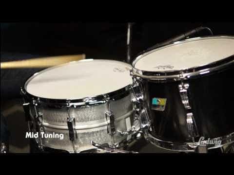 ドラム スネアドラム Ludwig アクロライト復刻版 おまけ付き