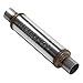 Flowmaster Flow FX Chambered Muffler – 2.50” Center In / 2.50” Center Out – Round Body – Moderate Sound – Stainless Steel –Affordable Performance for Modern Trucks, Muscle Cars & Daily Drivers - 71416