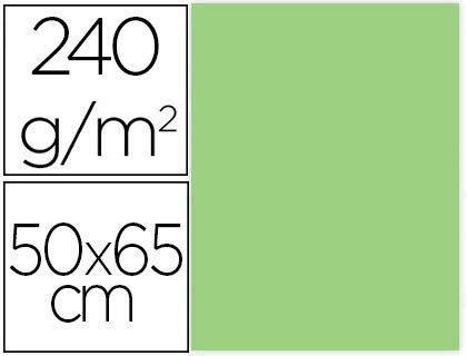 Carton 50 x 65 cm vert herbe Liderpapel CT30 lot de 25 feuilles dessin