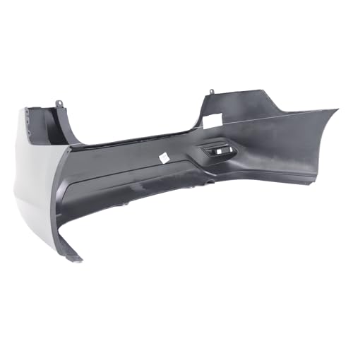 Image of FitParts Compatible with Nissan Sentra 2016-2018 Rear Bumper Cover | Primed, Without Parking Sensor Holes, Sedan, Ready to Paint, OEM 850223YU0J, NI1100312