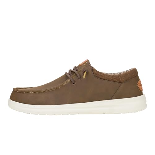Image of HEYDUDE Men's Paul | Men's Shoes | Men's Lace Up Loafers | Comfortable & Light-Weight