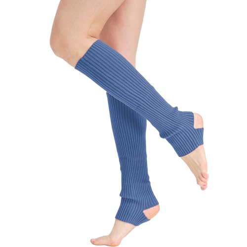 Image of Nanxson Knit Ribbed LegWarmer Women Knit Calf Accessories Leg Sleeves | Solid Neon Boot Socks,Y2K 80s Women's Lolita LegWarmer,Sports Party Yoga Dance Accessories,Winter Ankle Heap Kawaii Sock