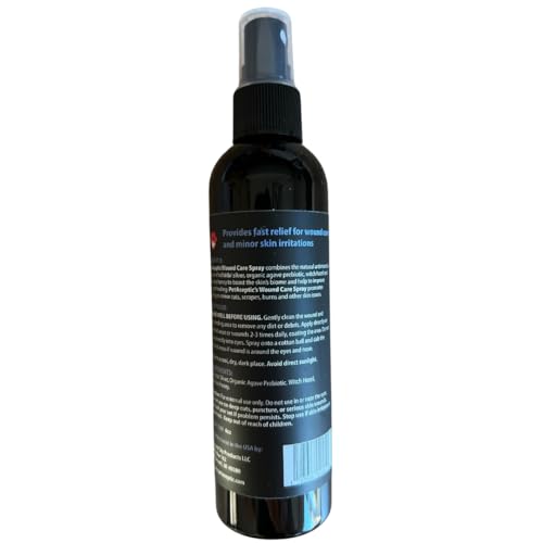 Wound Care Spray | Promotes Healing to Minor Cuts Scrapes Burns and Other Skin Issues | Clear Stainless  Greaseless | 4oz Spray Bottle  Cucciolini Doodles Wound care spray | promotes healing to minor cuts scrapes burns and other skin issues | clear stainless  greaseless | 4oz spray bottle   cucciolini doodles