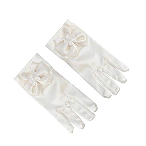 PRETYZOOM Guanti Principessa per Ragazze Splendidi...