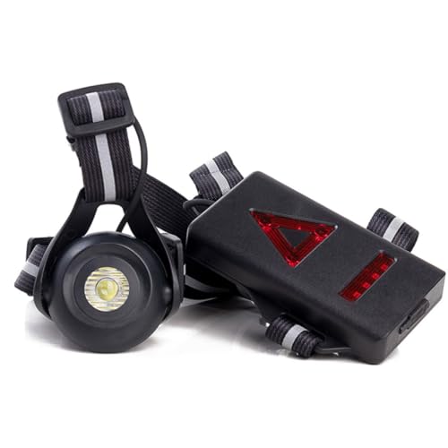 Linterna de cuerpo recargable USB para correr de noche y ciclismo al aire libre