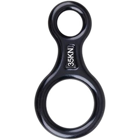 Azarxis Descensor Escalada 35KN Figura 8 Anillo de Rappel Cover