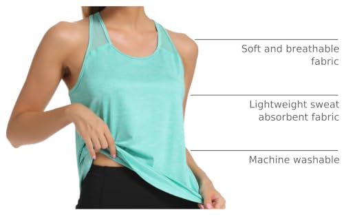 Image of Aeuui Womens Workout Tops for Women Racerback Tank Tops