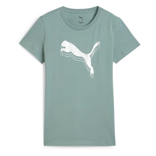 Puma T Shirt ESS Metallic pour Femme Sportstyle Core Lune métallisé