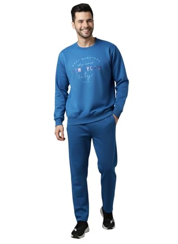 Image of Mack Jonney Graphic Print Track Suit for men | Co-ord Set | Warm Fleece Tracksuit Set | Full Sleeve Sweatshirt