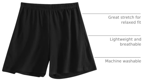 Image of PNAEONG 3 Pack: Womens Pajamas Shorts Set Soft Elastic Waist Lounge Shorts Printed PJ Bottoms