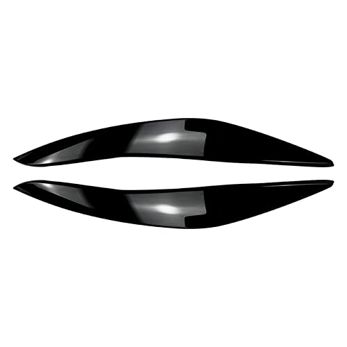Cache-phares BMW Série 5 F10 F11 (2011-2014) avec finition brillante