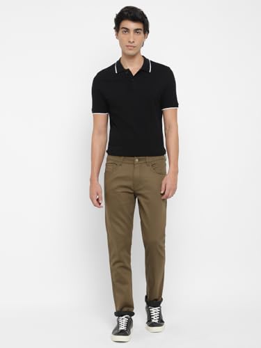 Image of Allen Cooper Slim Fit Strechable Denim Jeans for Men