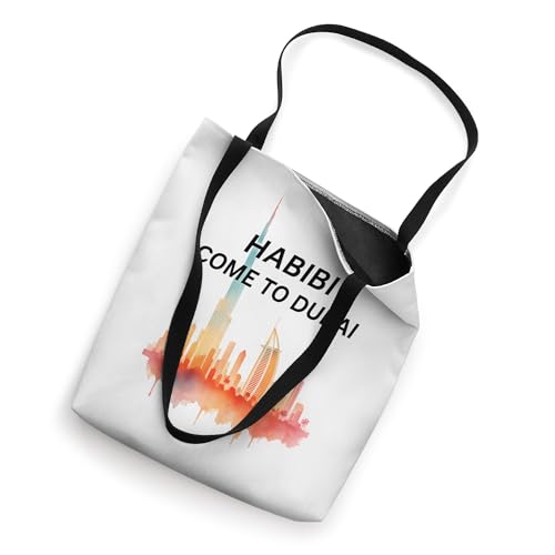 Bolso tipo tote Habibi Come To Dubai miniatura 2