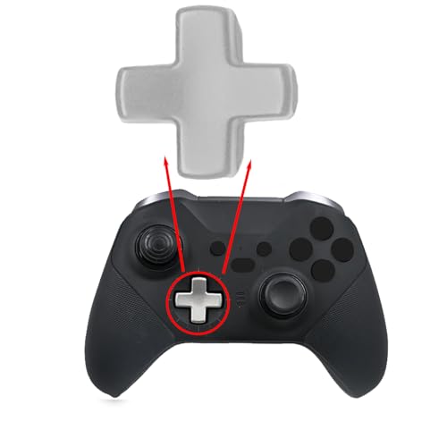 Image of 9 in1 Metal Thumbsticks for Xbox One Elite Series 2 Core Controller,Replacement Paddles for Xbox Elite Series 2 Controller Accessories with 4 Swap Joystick,4 Paddles,1 D-Pads(Silver)