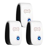 Zur Vertreibung von Milben, Flöhe, Bettwanzen & Mücken, 10 Meter Wirkungsradius, 24/7 Schutz für Mensch & Tier (3)