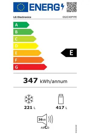 Réfrigérateur américain Lg GSJC40PYPE
