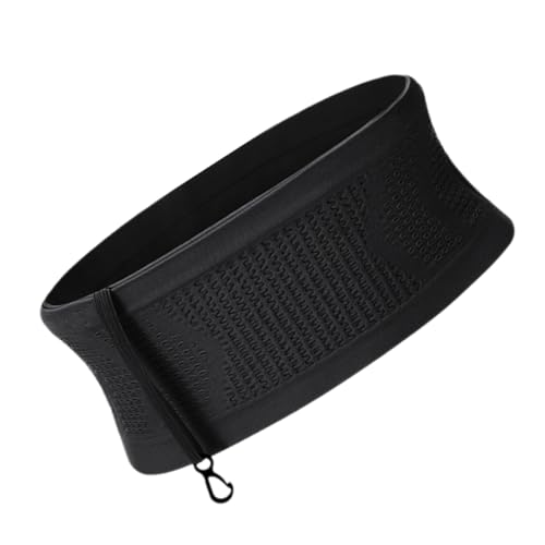 KICHOUSE Cinturón Elástico Correr Bolsa de Cintura Deportiva Fanny Pack y Transpirable Running y Actividades Compatible con Teléfonos Móviles y Objetos Pequeños