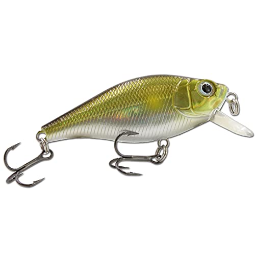 Angel-Berger Wild Devil Baits Crazy Crank Wobbler Hardbait Kunstköder (AYU, 60mm)