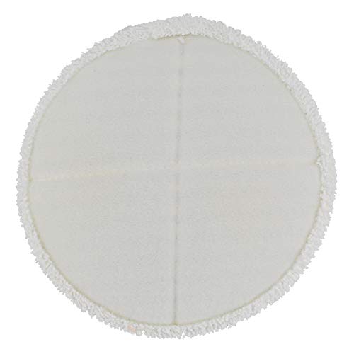 Replacement Mop Pads Compatible with Bis-Sell Spinwave 2124 2039A 2307 23157 20391 20399 - Hard Floor Mop Pads Kit (Included 4 Soft Pads+4 Scrubby Pads)