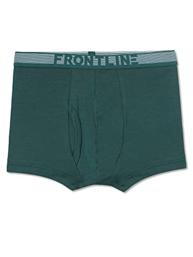 Image of RUPA FRONTLINE Boy's Cotton Blend Classic Regular Fit Solid Trunks