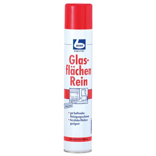 15 Dosen | DR. BECHER GLASFLÄCHEN REIN | Glasreiniger in 500ml Sprühdose