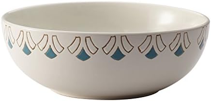 Rachael Ray Dinnerware Pendulum 10-Inch Round Stoneware Serving Bowl, Print