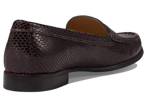 Image of Marc Joseph New York Women's East Village Loafers, Hickory Snake, 7.5, Medium
