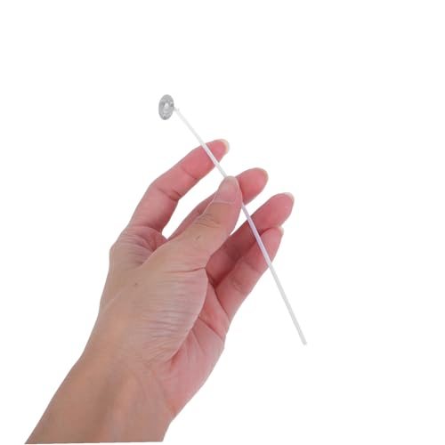 Mechas trenzadas para velas precortadas Uonlytech 200 pcs miniatura 4