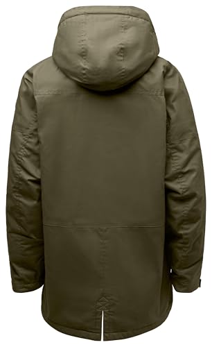 Pinewood Herren Finnveden Winter Jacke - Warmer und wetterfester Parka Herren mit Teddyfleece-Futter, verstellbarer Kapuze und praktischen Taschen - stilvoll & funktional