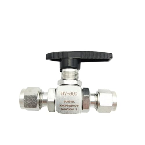 Válvula de bola de acero inoxidable de 10mm con rosca hembra NPT resistente a 3000 Psi 3