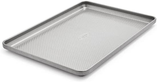 Sur La Table Platinum Pro Heavy Duty Half Sheet Pan, Silver - Thumbnail 3