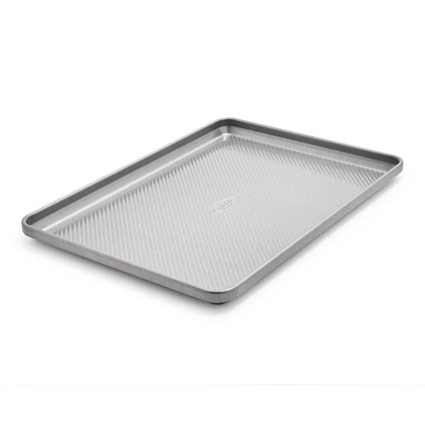 Sur La Table Platinum Pro Heavy Duty Half Sheet Pan, Silver