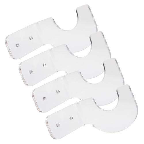 Happyyami 2-pack Baseball Bat Mount Display Stand Decorative Bat Holder for Home Sturdy Space-saving