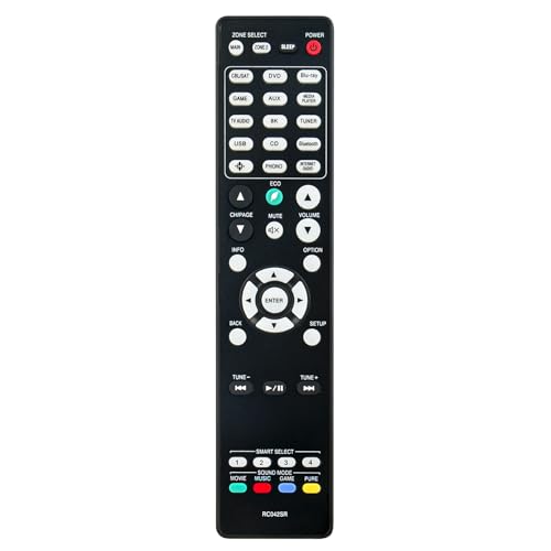 RC042SR Replace Remote Control Compatible with Marantz A/V Home Theater Receiver SR6015 NR1711 SR5015 SR5015 DAB SR5015OM 8K Ultra HD AV Receiver