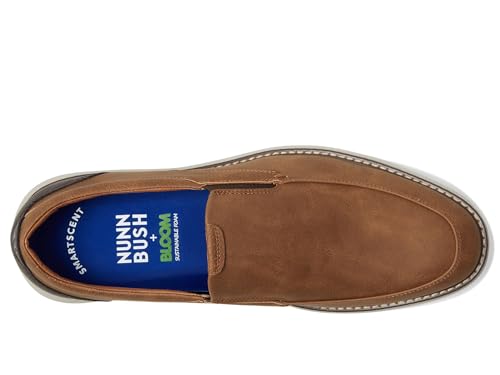 Image of Nunn Bush Chase Moccasin Toe Slip-On Lightweight Contemporary Loafer